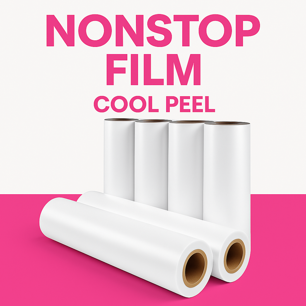 24 inch DTF Film Rolls, Cool Peel