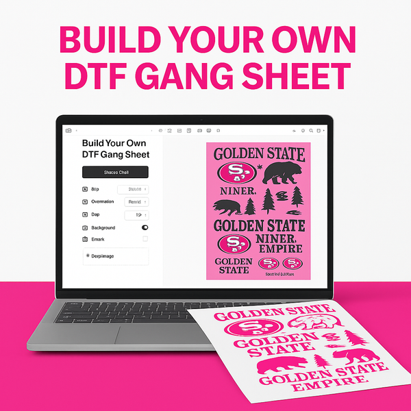 Build Your Own DTF Gang Sheet – The T-shirt Buddy