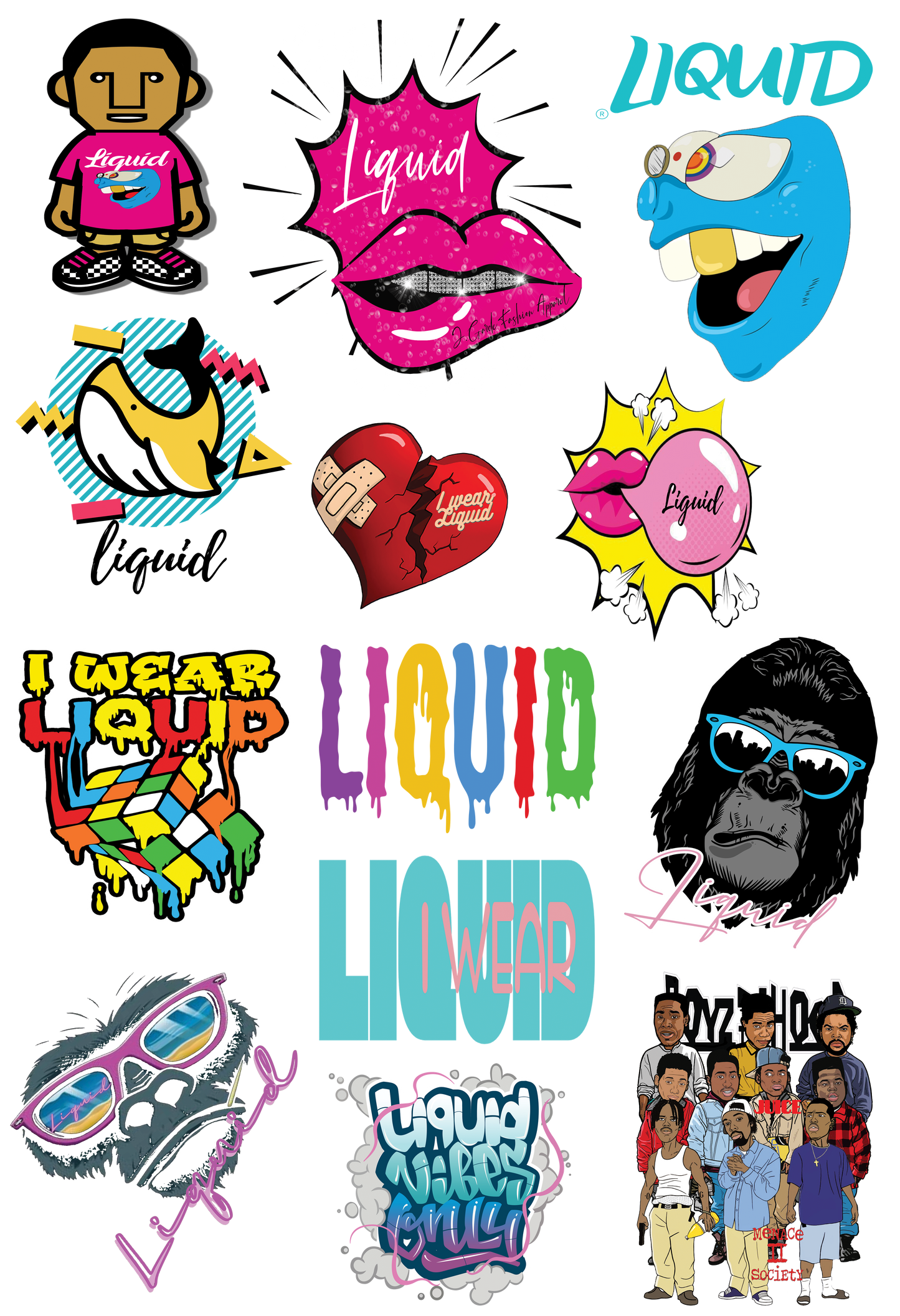The Buddy Starter Kit (includes both a 22x144 DTF Sheet & 12x60 UVDTF Sticker Sheet)