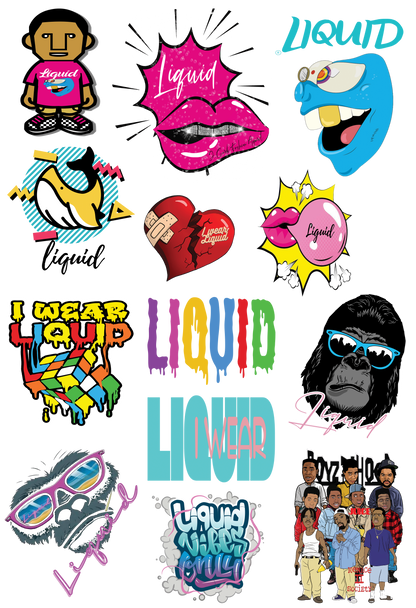 The Buddy Starter Kit (includes both a 22x144 DTF Sheet & 12x60 UVDTF Sticker Sheet)