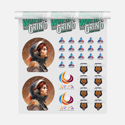 The Buddy Starter Kit (includes both a 22x144 DTF Sheet & 12x60 UVDTF Sticker Sheet)